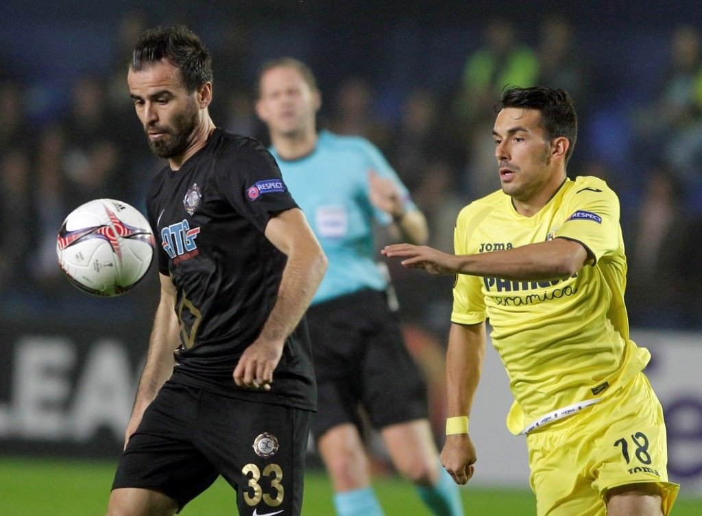 Villarreal - Osmanlıspor maçından kareler