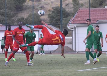 Kayserispor'dan kötü prova!