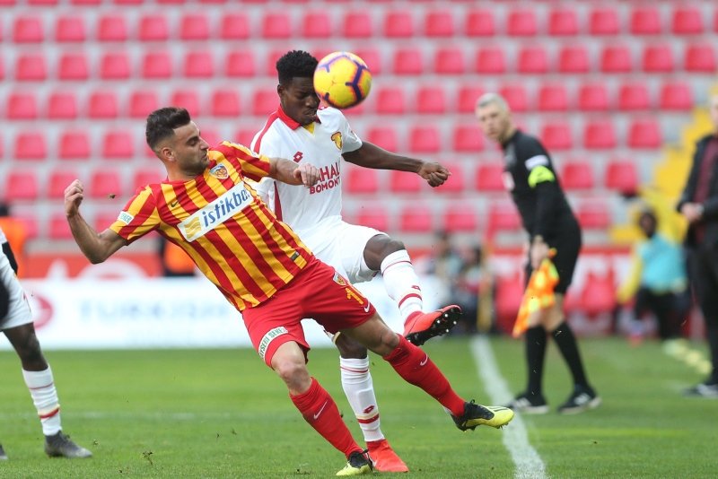 Kayserispor - Göztepe maçından kareler
