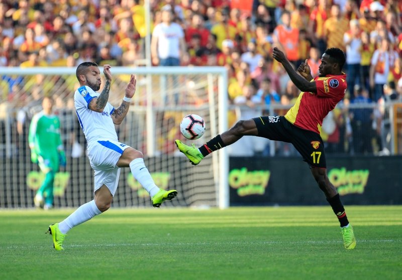 Göztepe - Ankaragücü maçından kareler
