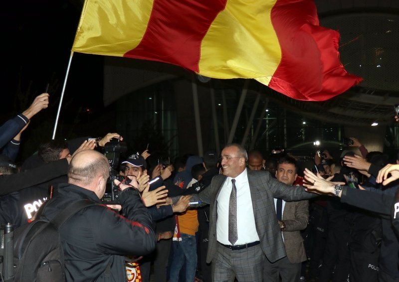 Galatasaray’a Hatay’da coşkulu karşılama