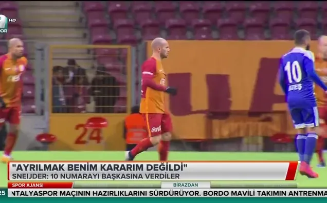 Sneijder'den Galatasaray'a yeşil ışık!
