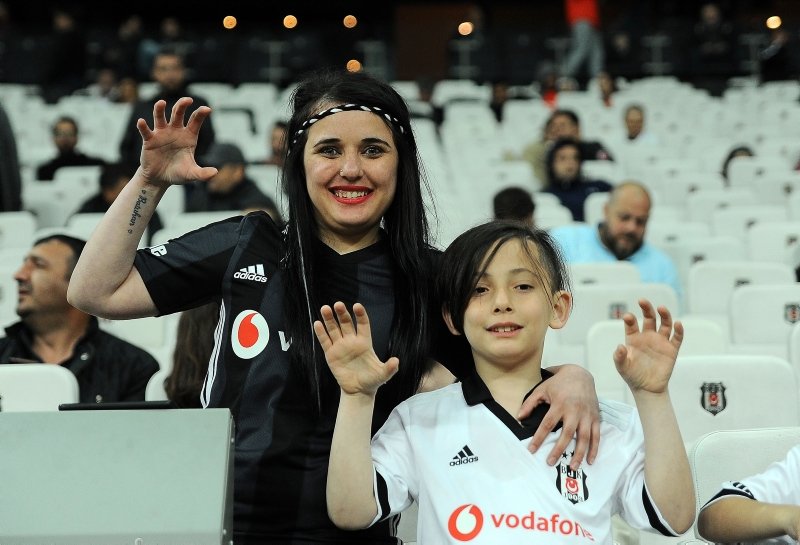 Beşiktaş - Alanyaspor maçından kareler