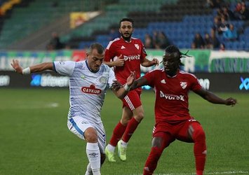 Rizespor Bolu'yu tek golle geçti!