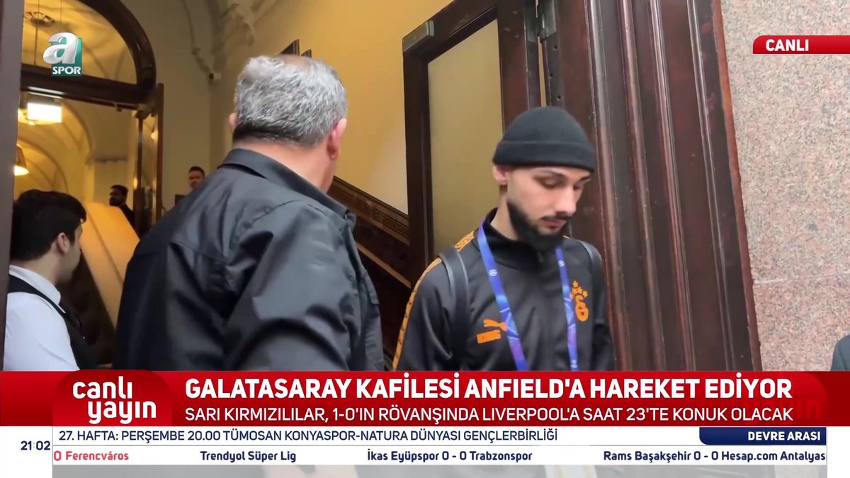Galatasaray kafilesi Liverpool maçı için Anfield’a hareket etti! - Aspor