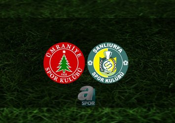 Ümraniyespor - Şanlıurfaspor maçı ne zaman?