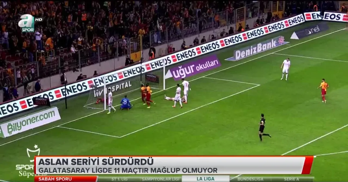 Galatasaray sahasında mağlup olmuyor