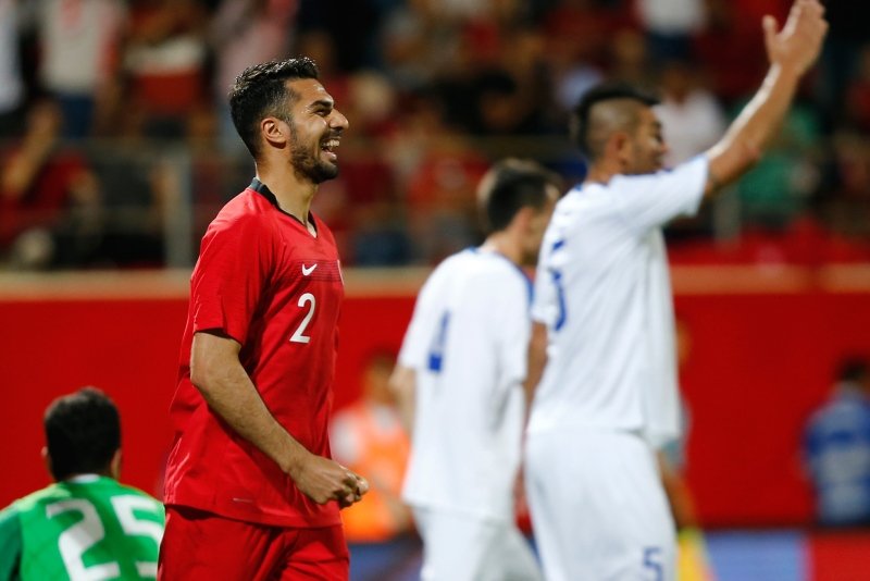 Türkiye - Özbekistan maçından kareler...