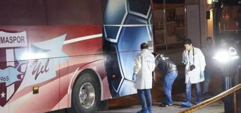 Bandırmaspor takım otobüsüne silahlı saldırı