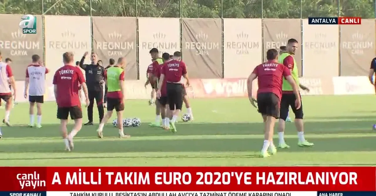 A Milli Takım Gine mesaisine başladı!