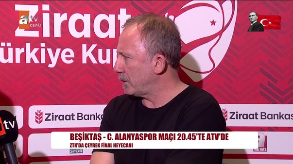 Beşiktaş'ta Sergen Yalçın: Kupayı kazanmak istiyoruz!