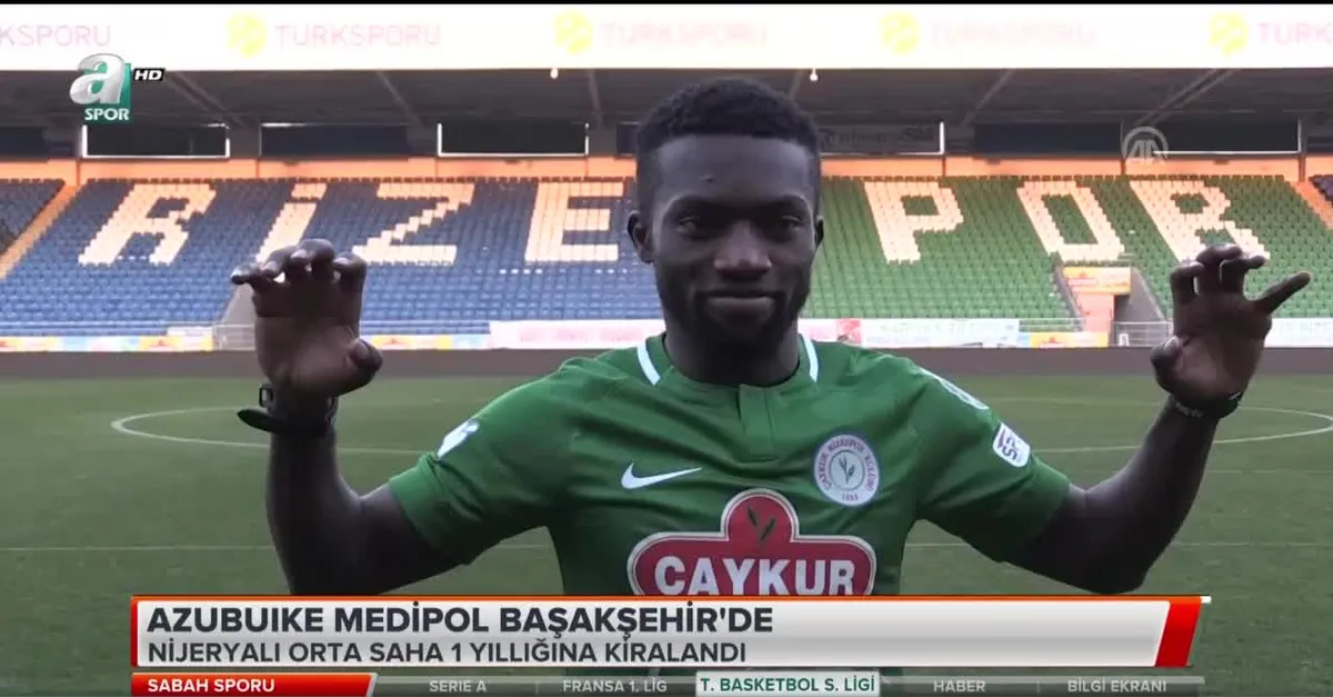 Azubuike Medipol Başakşehir'de