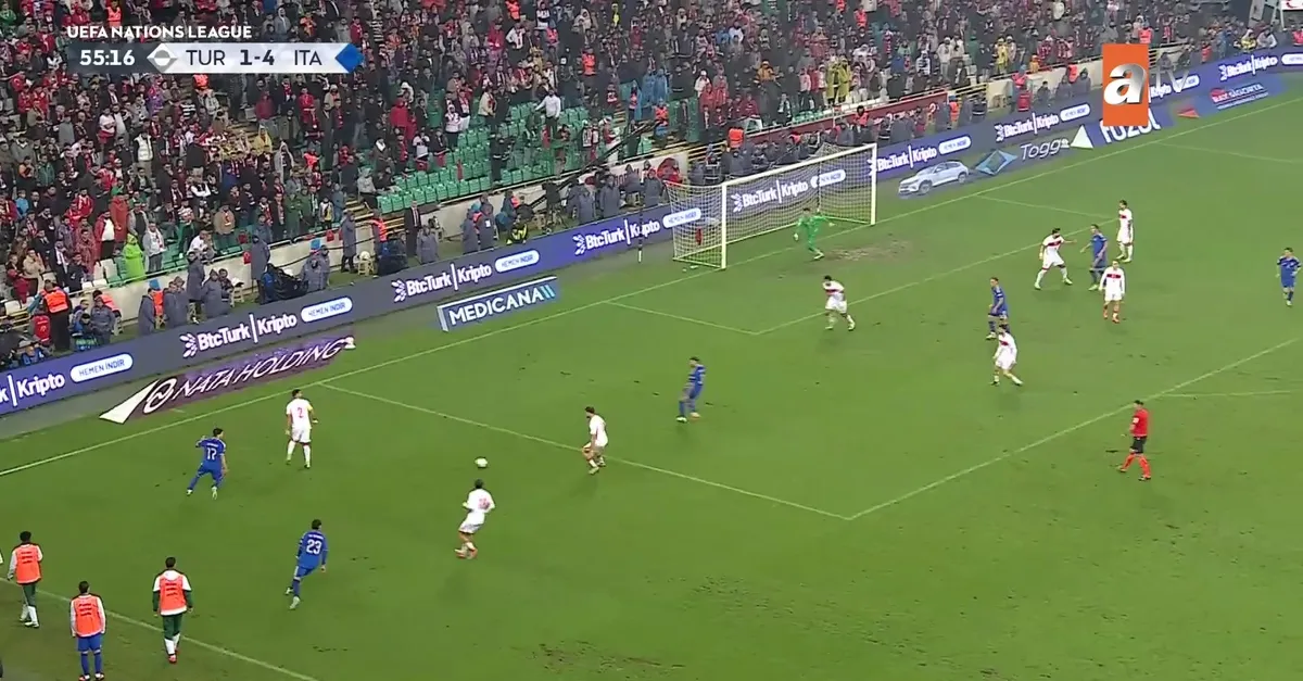 Türkiye 1-4 İtalya | MAÇ ÖZETİ