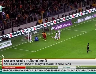 Galatasaray sahasında mağlup olmuyor