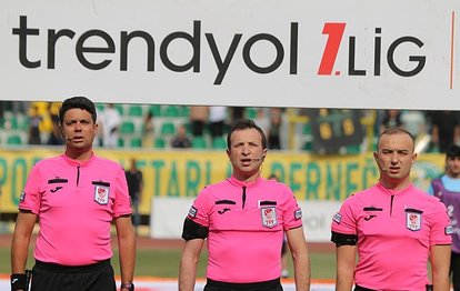 Trendyol 1. Lig’de 33. haftanın hakemleri açıklandı!