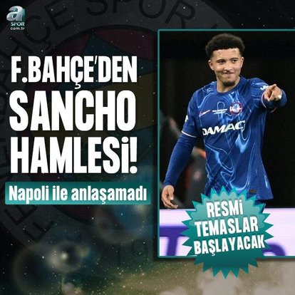 Fenerbahçe’den Jadon Sancho bombası!