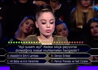 Kim Milyoner Olmak İster 797. bölüm soru ve cevapları! Geceye damga vuran soru