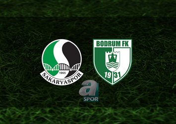 Sakaryaspor - Bodrum FK | CANLI
