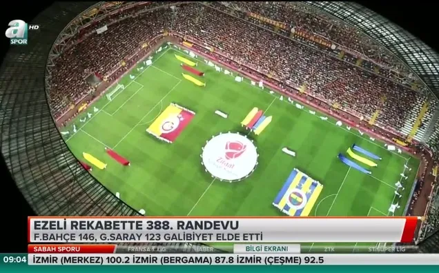 Ezeli rekabette 388. randevu