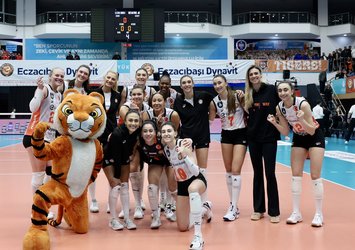 Eczacıbaşı, Beşiktaş'a şans tanımadı!