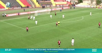 Fatih Karagümrük 1-2 Göztepe | MAÇ ÖZETİ