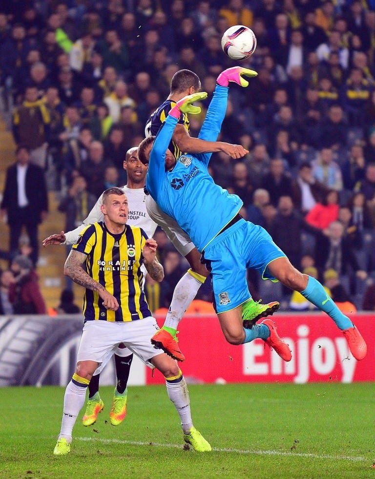 Fenerbahçe-Krasnodar karşılaşmasından kareler