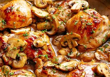 Mantar Mecnun Tavuk Leyla yapılışı, malzemeleri ve püf noktaları..