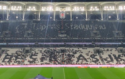 Beşiktaşlılar maça ilgi göstermedi!