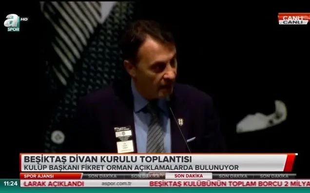Beşiktaş'ın toplam borcu belli oldu