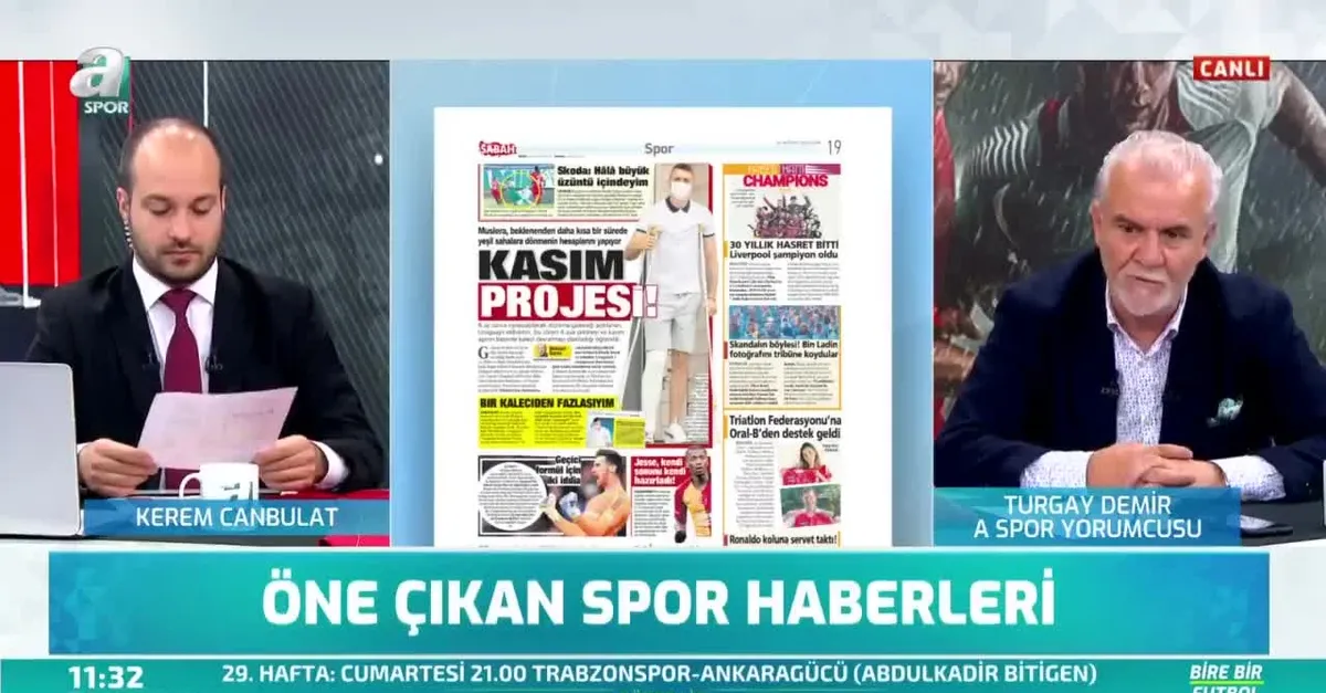 Muslera sahalara ne zaman dönecek? Canlı yayında duyurdu