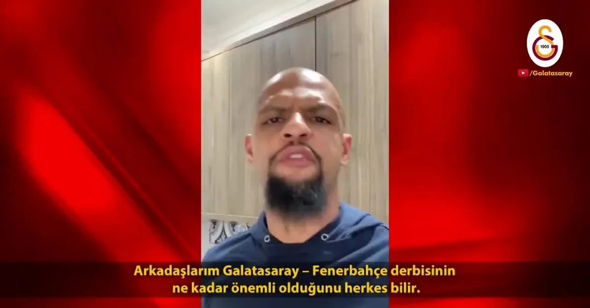 Felipe Melo'dan derbi mesajı