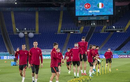 Son dakika EUR2 2020 haberleri: A Milli Takım İtalya maçının hazırlıklarını tamamladı