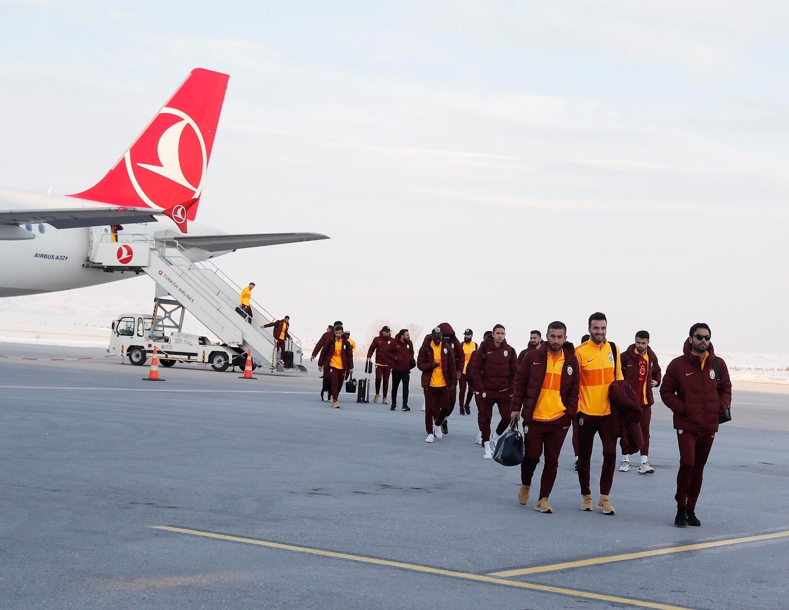 Galatasaray Kafilesi Sivas Ta Aspor