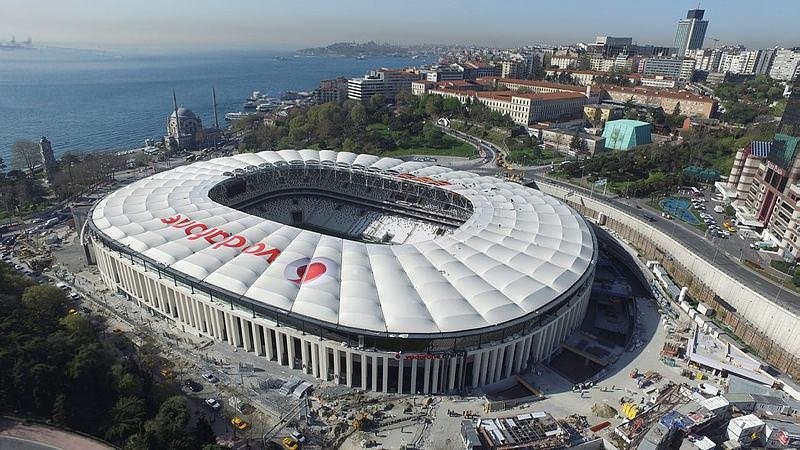 Vodafone Arena’nın son durumu havadan görüntülendi