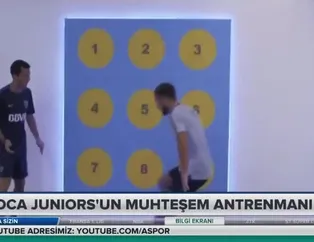 Boca Juniors'un muhteşem antrenmanı