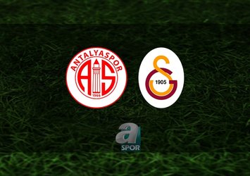 Antalyaspor - Galatasaray maçı ne zaman?