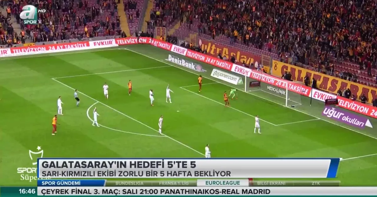 Cimbom'un hedefi 5'te 5
