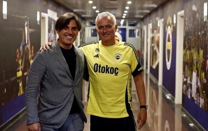 Vincenzo Montella’dan Jose Mourinho’ya ziyaret