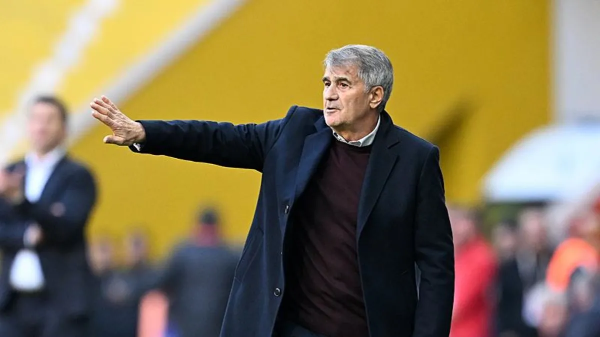 Şenol Güneş: 2 puan kaybettik