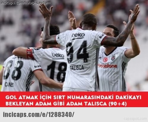 Benfica - Beşiktaş maçının capsleri!