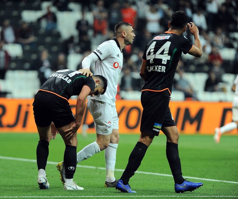 Beşiktaş - Alanyaspor maçından kareler