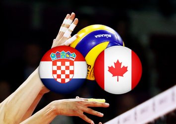 Hırvatistan - Kanada voleybol maçı saat kaçta?