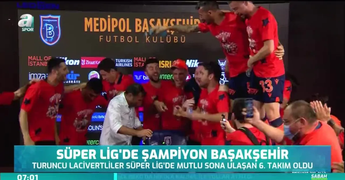 Süper Lig'de şampiyon Başakşehir