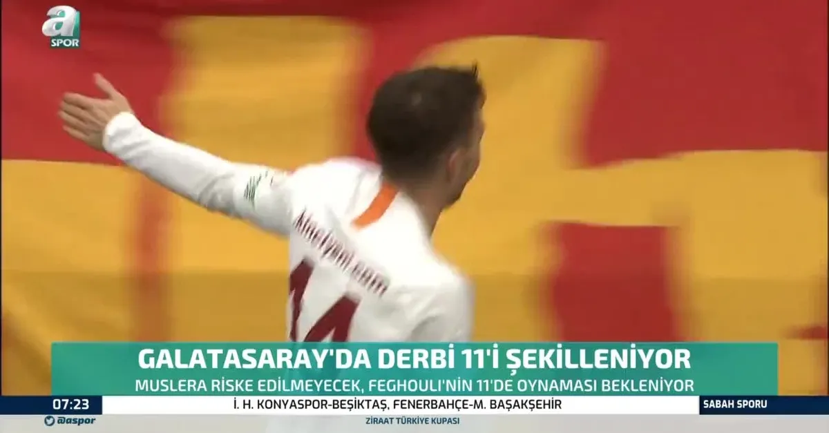Galatasaray'da derbi 11'i şekilleniyor