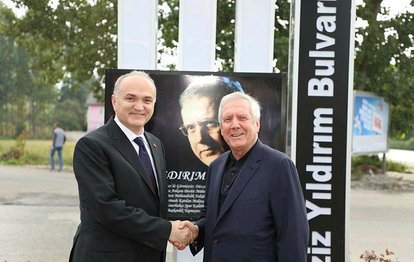 Fenerbahçe Eski Başkanı Aziz Yıldırım Düzce’de isminin verildiği bulvarı gezdi