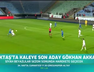 Beşiktaş'ta kaleye son aday Gökhan Akkan