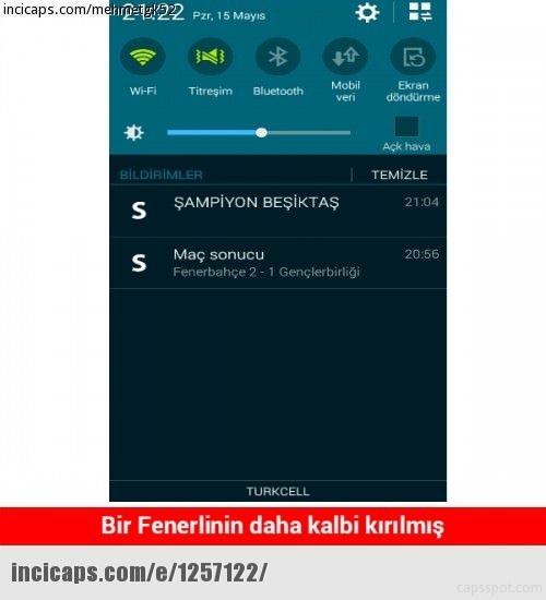 F.Bahçe ve Beşiktaş caps’leri güldürdü!