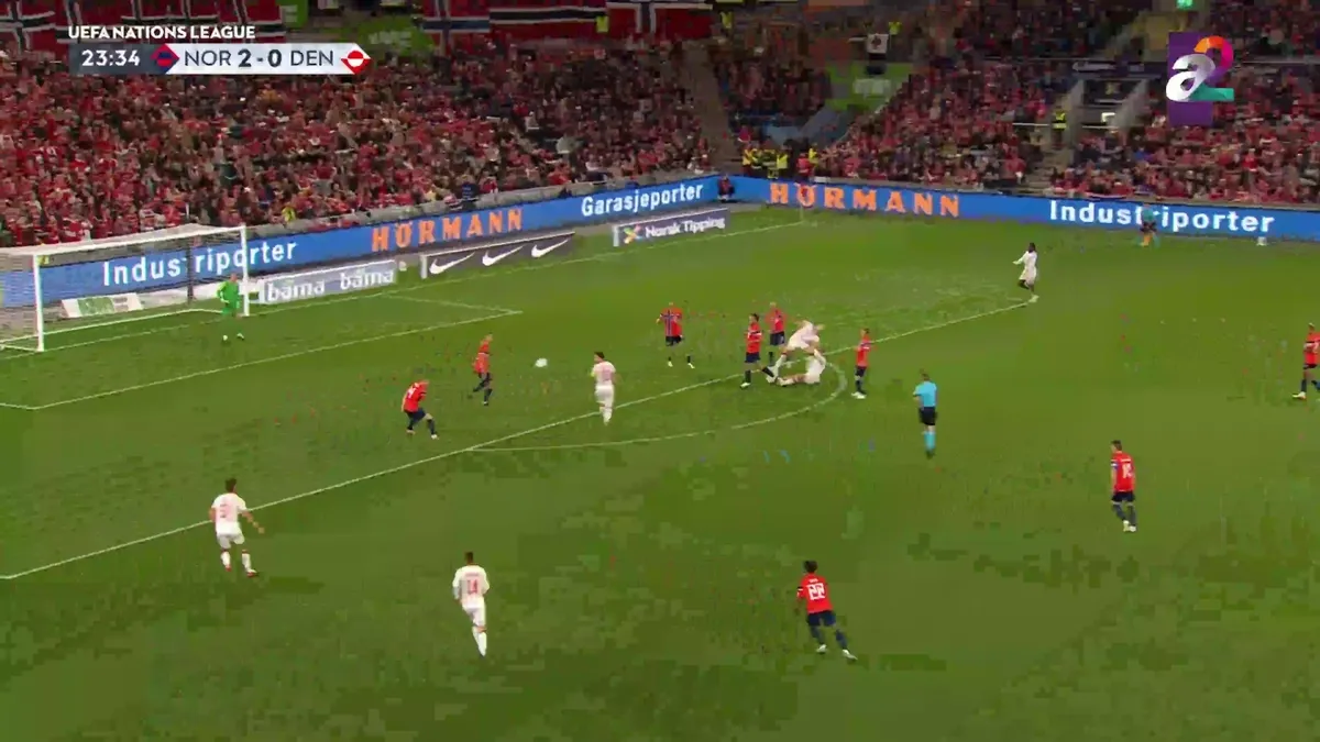 Norveç 3-2 Danimarka (MAÇ ÖZETİ)