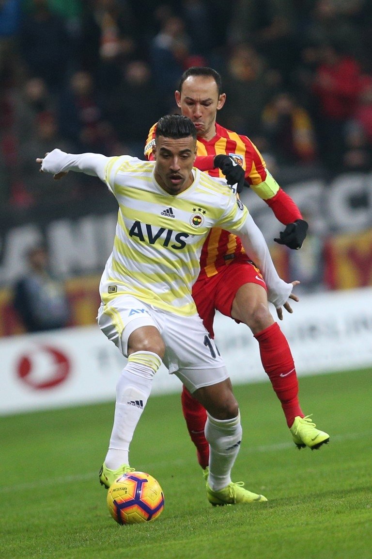 Kayserispor - Fenerbahçe maçından kareler!