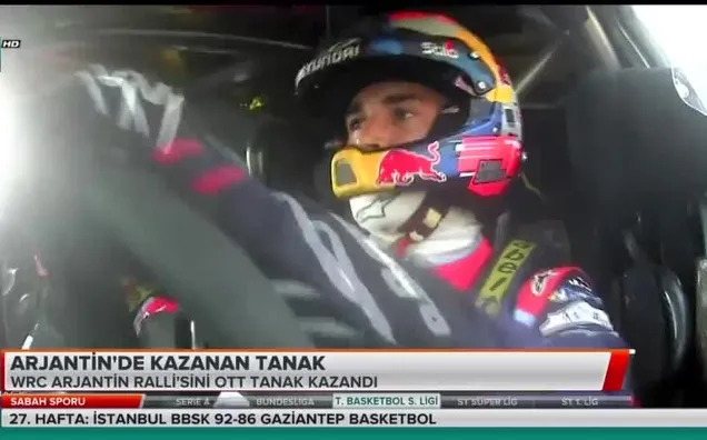 Arjantin'de kazanan Ott Tanak